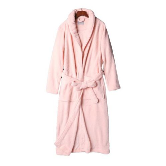 珊瑚绒睡袍