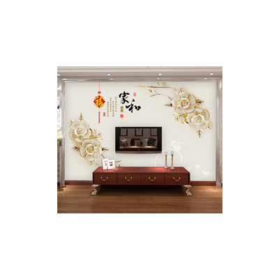 电视墙壁画